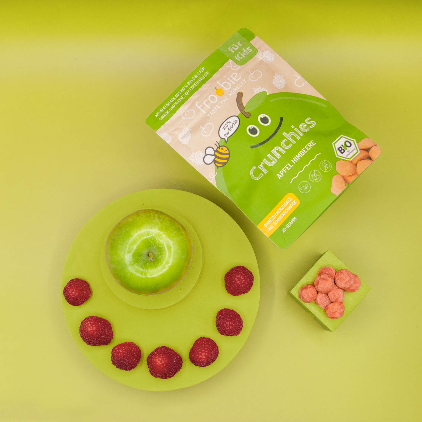 Crunchies Apfel Himbeere 30x20g